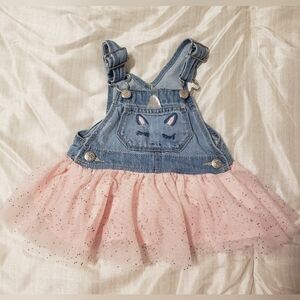 OshKosh B'gosh Unicorn Tutu Overalls